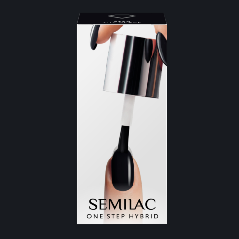 Semilac S190 One Step geelilakka, black 5ml