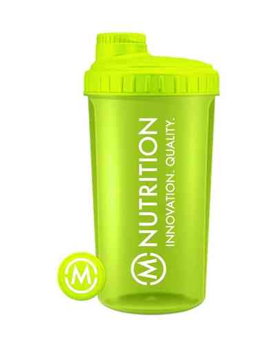 M-NUTRITION Shaker neon keltainen, 750ml