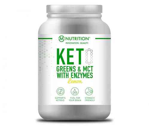 M-Nutrition Keto Greens & MCT with Enzymes, Lemon