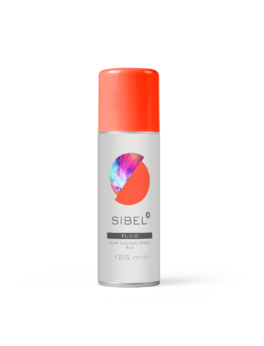 Sibel Fluo Hair Colour spray red 125ml